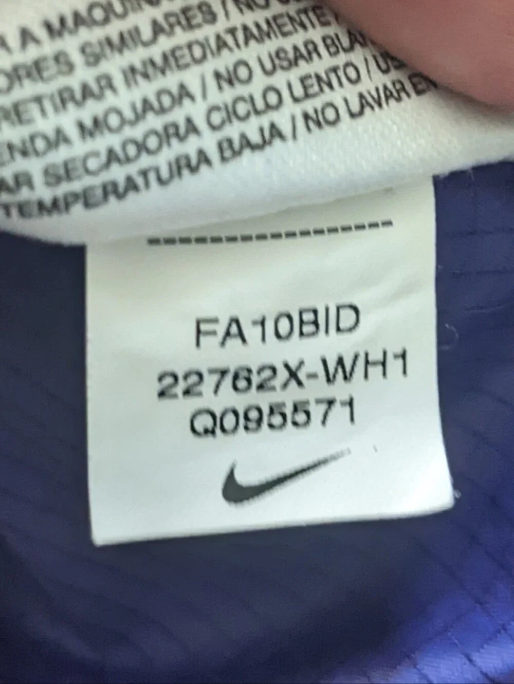 Nike x University of Washington - Storm Fit Huskies Zip-Up Jacket 22762X | S CH